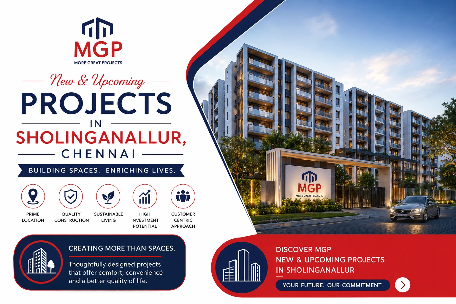 MGP official logo for Sholinganallur residential projects