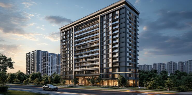 S And S Centris under construction project in Sholinganallur