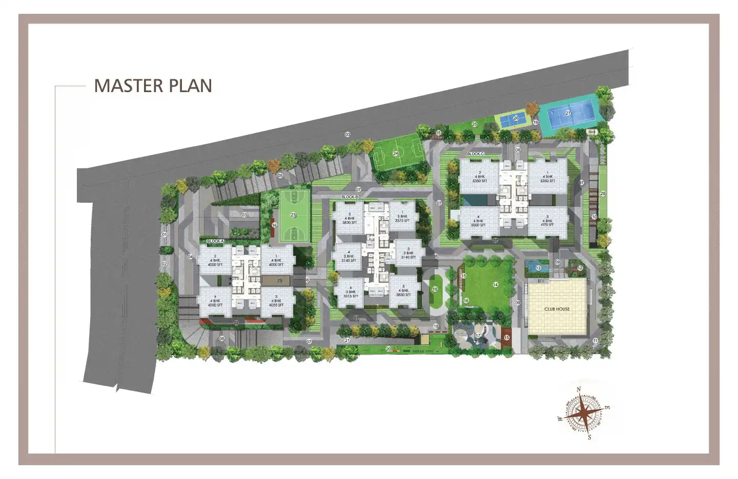 Urbanrise Thoraipakkam master plan layout OMR Chennai